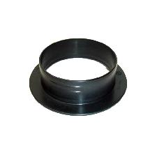 Wall pipe 60mm Black