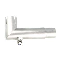 Exhaust elbow with drain 24mm