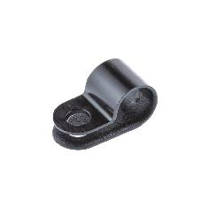 Nylon P Clips Black - for use with ISO 9.5mm OD Fuel hose