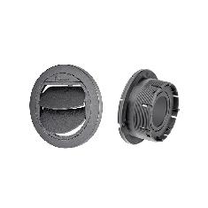 Eberspacher Closeable Air Outlet 75mm black with Fitting Flange INC