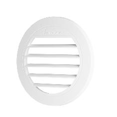 Eberspacher Air Outlet 30 degree 75mm white with fitting Flange INC