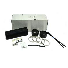 External Heater mounting Kit Box Stainless 90mm