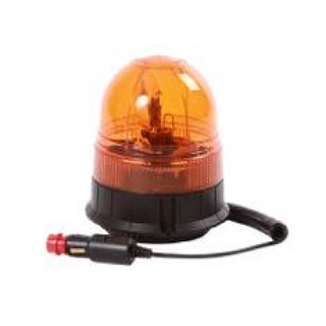 Beacon Rotating 12/24 volt Amber Magnetic Base R65 + R10 Pk1