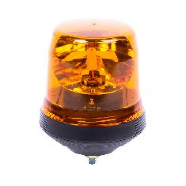 Beacon: Rotate, 1 Bolt Conical, 12/24V, Less Bulb, R65, Ambe