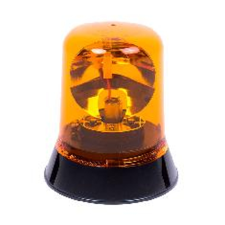 Beacon: Rotate, 1 Bolt Conical, 12/24V, Less Bulb, R65, Ambe