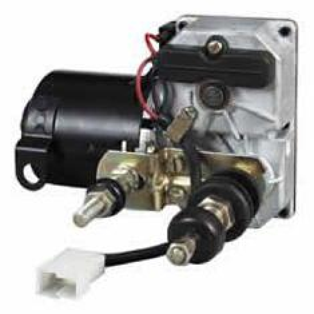 Wiper Motor 12 volt Switched/Autopark 58mm Shafts 80ø Bx1