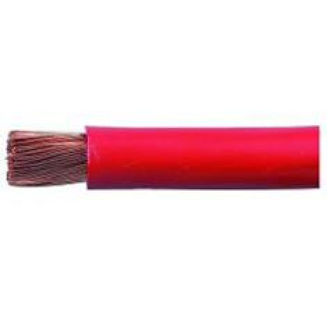 Cable Starter Flexible 224/0.30mm Red PVC 10M